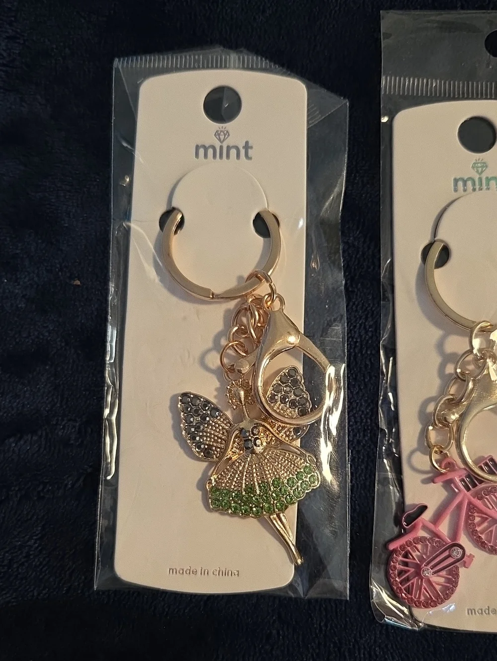 Bag charm 7 piece bundle